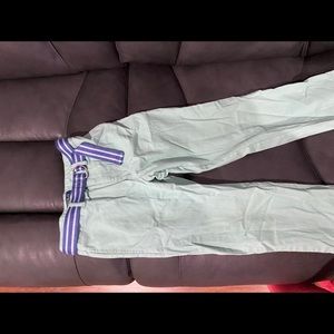 Light green boys long pants